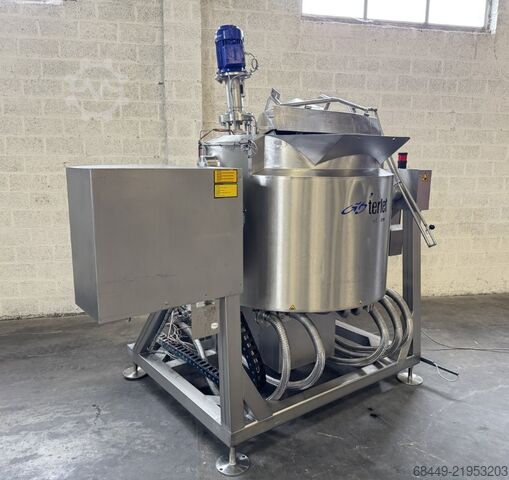 غلاية طبخ وتقليب رأسية Terlet Verticale kook-roerketel met schraapwerk