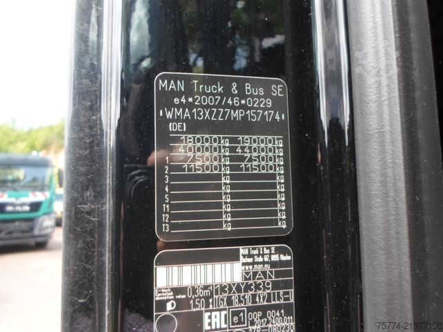 Cabeza tractora de gran volumen MAN TGX 18.510 / Low Deck