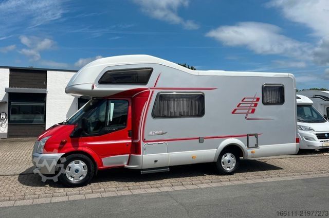 Alkoven kamper HYMER/ERIBA Camp C 642 CL - Festbett  - Klima -