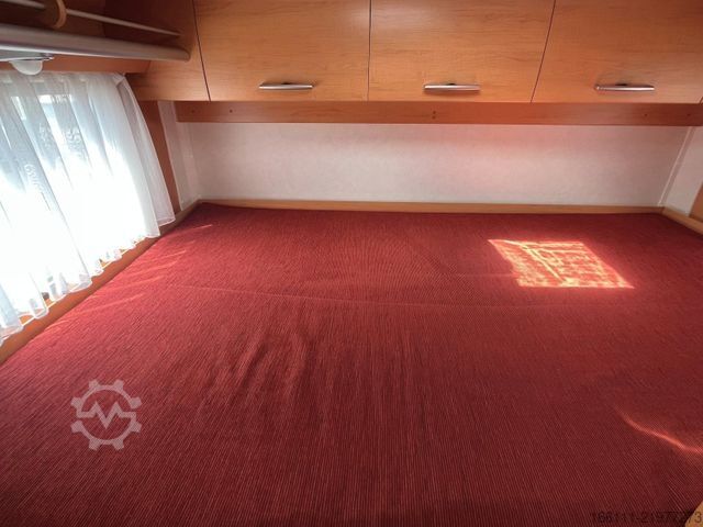 Alkoven kamper HYMER/ERIBA Camp C 642 CL - Festbett  - Klima -