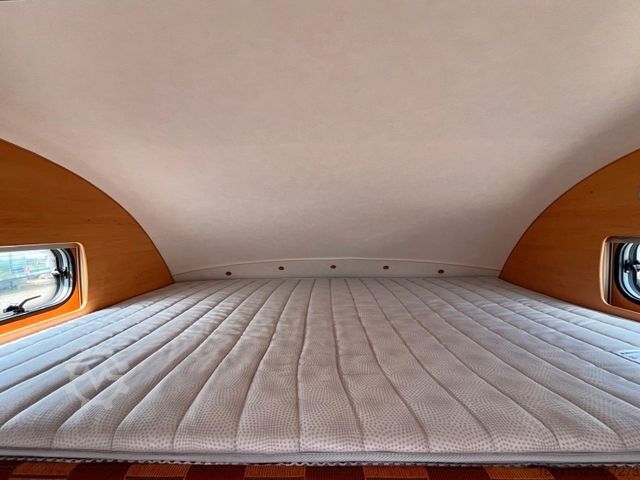 Alkoven kamper HYMER/ERIBA Camp C 642 CL - Festbett  - Klima -