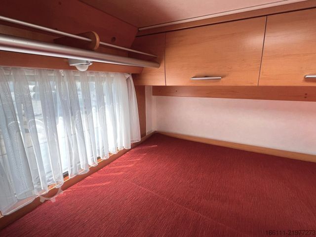 Alkoven kamper HYMER/ERIBA Camp C 642 CL - Festbett  - Klima -