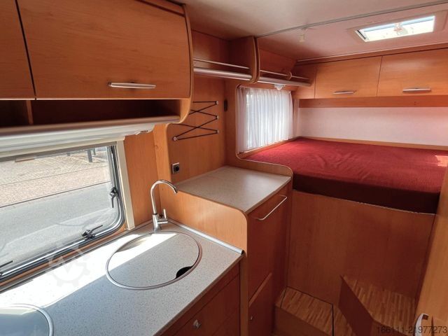 Alkoven kamper HYMER/ERIBA Camp C 642 CL - Festbett  - Klima -