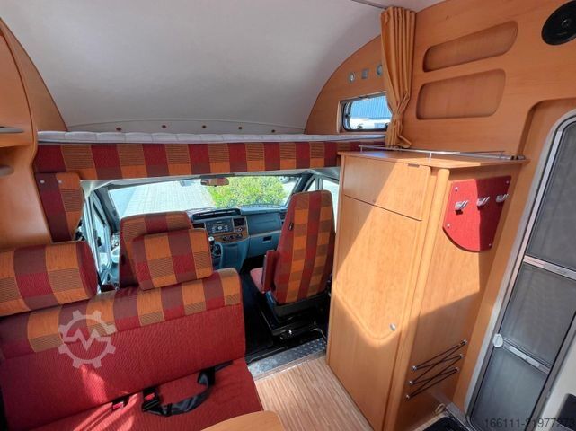 Alkoven kamper HYMER/ERIBA Camp C 642 CL - Festbett  - Klima -