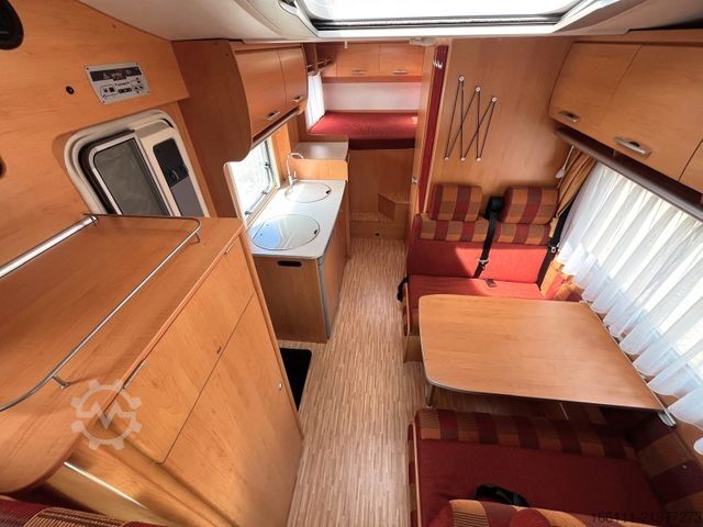 Alkoven kamper HYMER/ERIBA Camp C 642 CL - Festbett  - Klima -