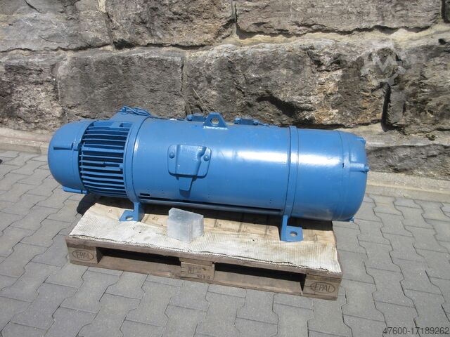 Lanový kladkostroj Zdvíhací žeriav Vnútorný žeriav Demag P Hubwerk Hubwerk 3200KG 3,2to P616 H13 HUB 8m Kran 400V 50Hz