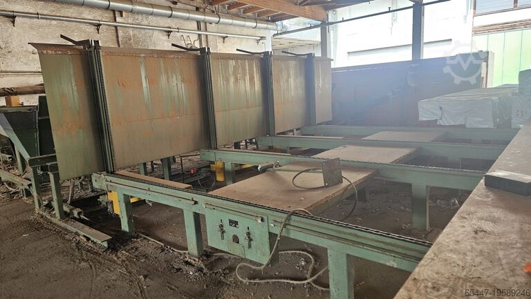 Board formatting line Weinig, Haist h22al