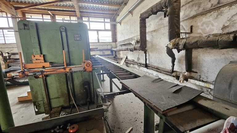 Board formatting line Weinig, Haist h22al