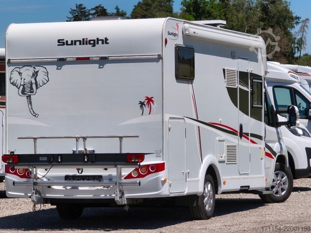 Camper semintegrato SUNLIGHT T 65, SAT, Hubbett, Fahradträger
