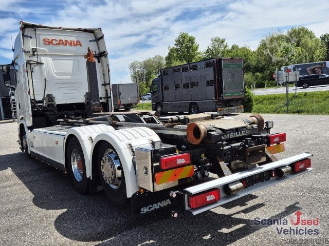 Autocamion cu cârlig pentru containere Scania S 500 B6x2*4NB Aboller Komplettzug !!