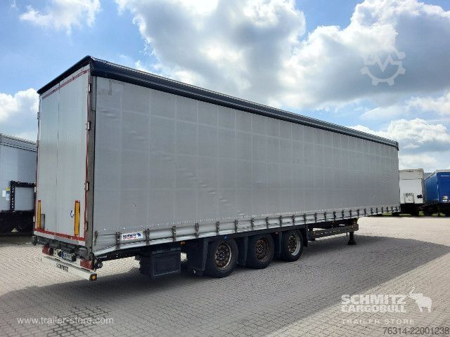 Semiremorcă deschisă cu prelată Schmitz Cargobull Curtainsider Mega Getränke