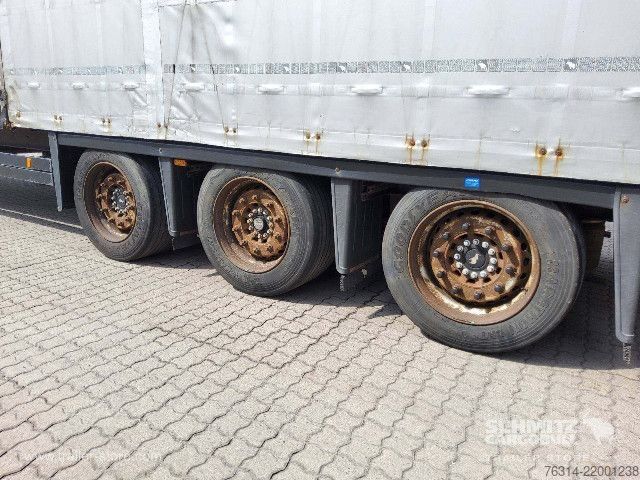 Semiremorcă deschisă cu prelată Schmitz Cargobull Curtainsider Mega Getränke