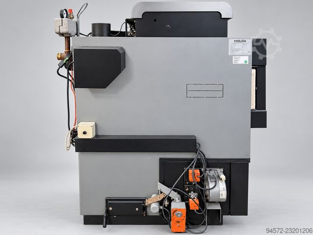 48 kW odun yongası ve pelet kazanı Fröling Turbomatic TMC 48