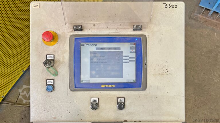 Ballenpresse mit 8-fach Kreuzabbindung Presona AB LP 80 VHK 1