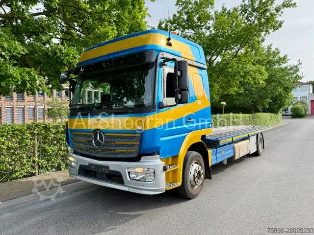 Xe tải vận chuyển ô tô Mercedes-Benz Atego 1528 Autotransport Seilwinde/Eu6/Wasserve...