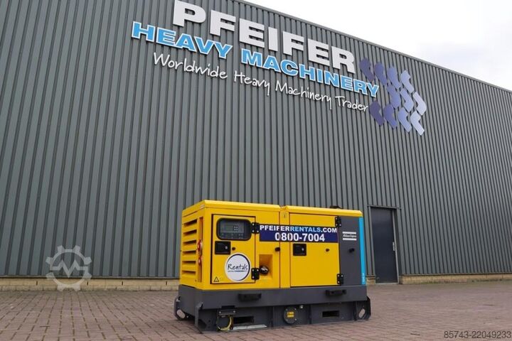 Agregat Atlas Copco QAS 20 S5 Valid Inspection, 17 kVA, Also Available