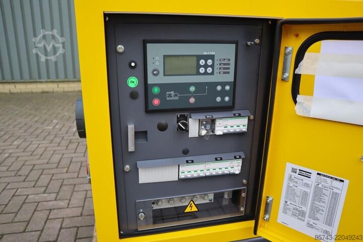 Generator set Atlas Copco QAS 40 ST3 Valid inspection, Diesel, 40 kVA