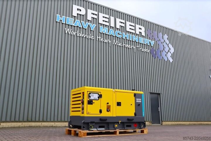 Generator set Atlas Copco QAS 40 ST3 Valid inspection,  Diesel, 40 kVA