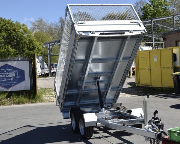 Anhänger HUMBAUR HUK 272715 Kipper mit Gitteraufsatz, FlexEPumpe