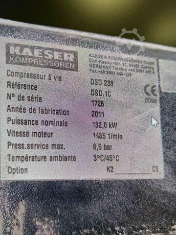 Kaeser kompressor KAESER DSD 238