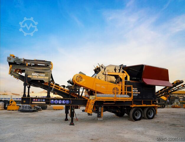 Krossningsenhet FABO Mobile Impact Crusher Mobile Impact Crusher MIC-100