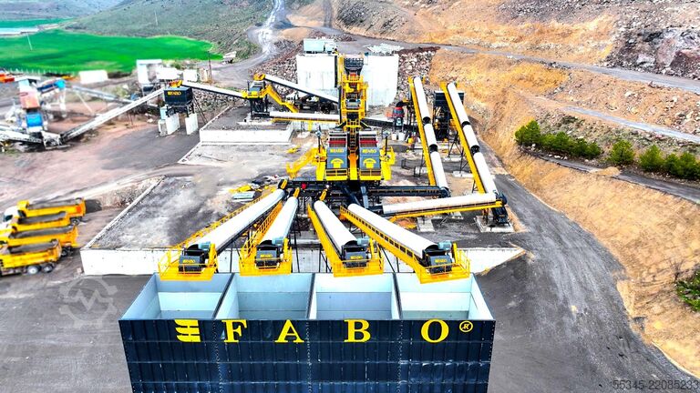Brechanlage FABO Fixed Crusher 500 TPH