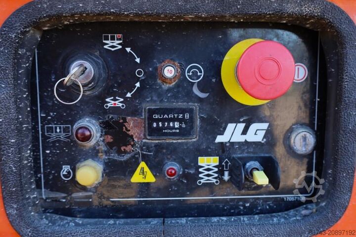 Saxlift JLG M4069LE Hybrid, 14.2m Working Height, 360kg Capaci