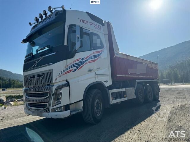 Volquete Volvo Fh16 750 Tridem Tipper