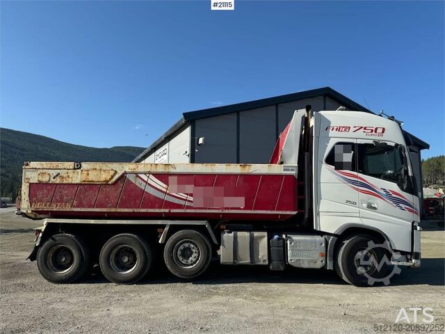 Volquete Volvo Fh16 750 Tridem Tipper