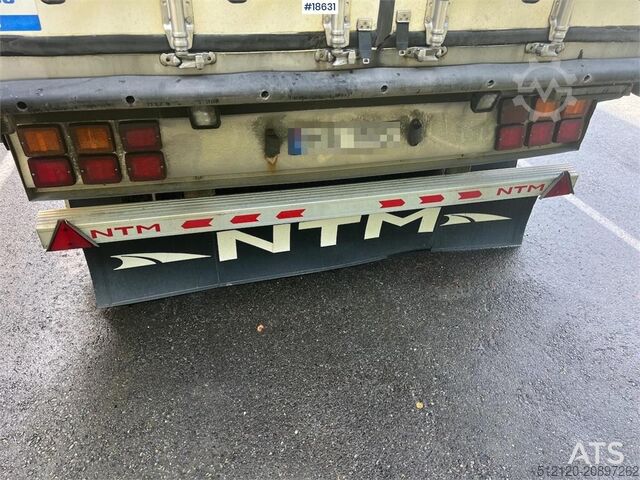 حقيبة سفر NTM 3 axle semi-trailer w / full side opening