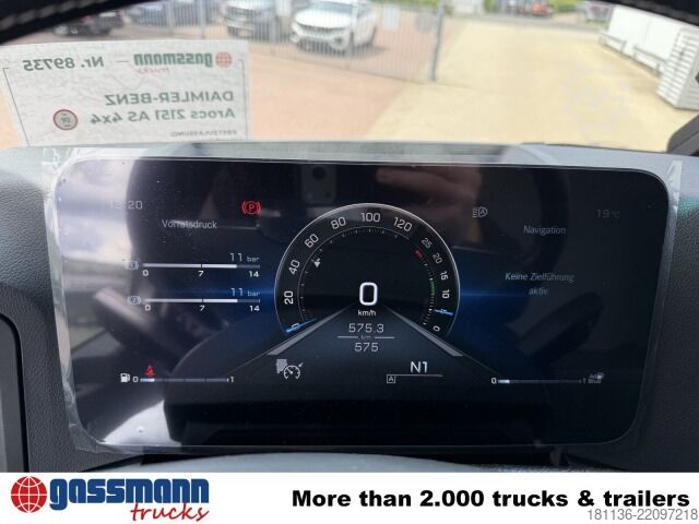 Vakio vetoauto Mercedes-Benz Arocs 2151 AS 4x4, Retarder, MultimediaCockpit,