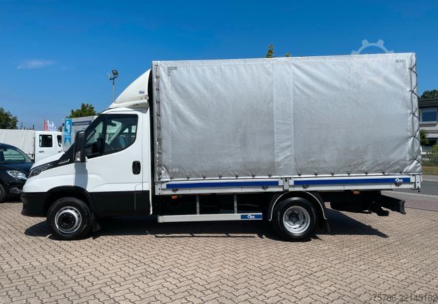 Curtain sider van IVECO Daily 72C21 Pritsche/ AC/ Autom./ Luftfederung