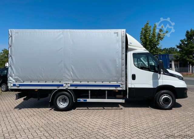 Curtain sider van IVECO Daily 72C21 Pritsche/ AC/ Autom./ Luftfederung