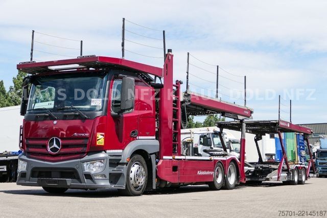 Камион за превоз на автомобили MERCEDES-BENZ Actros 2443 Autotransp. Kässbohrer Supertrans