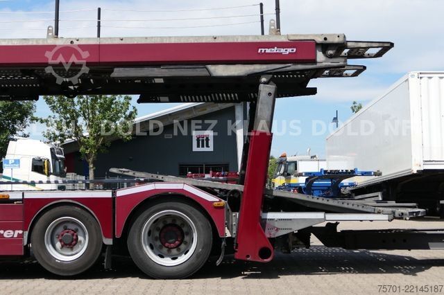 Камион за превоз на автомобили MERCEDES-BENZ Actros 2443 Autotransp. Kässbohrer Supertrans