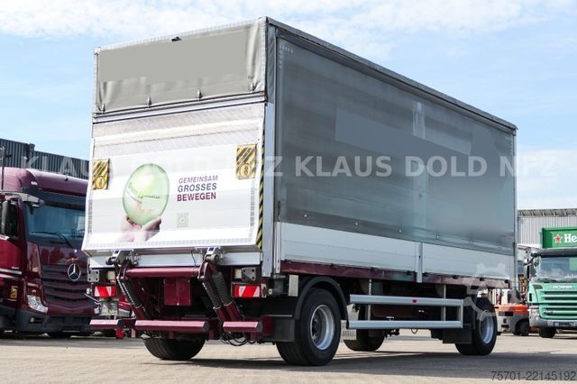 Отворена ремарке със строшен брезент  Galliker ST 2A Durchladesystem Bordwände LBW