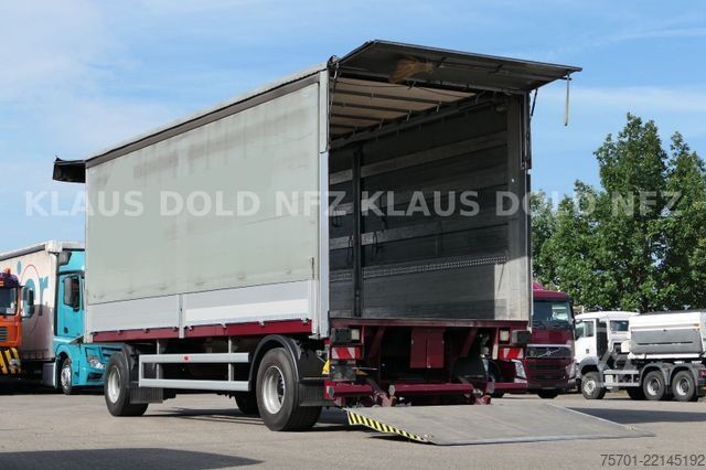Отворена ремарке със строшен брезент  Galliker ST 2A Durchladesystem Bordwände LBW