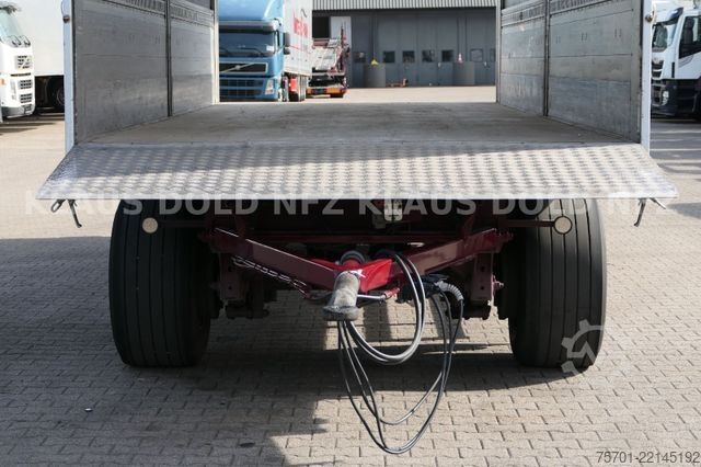 Отворена ремарке със строшен брезент  Galliker ST 2A Durchladesystem Bordwände LBW