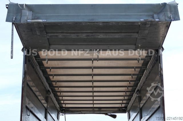 Отворена ремарке със строшен брезент  Galliker ST 2A Durchladesystem Bordwände LBW