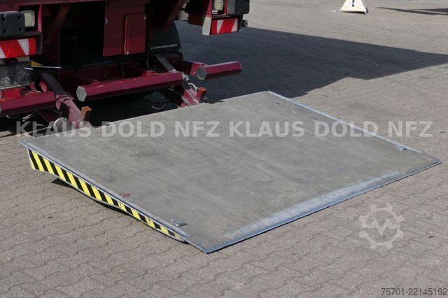 Отворена ремарке със строшен брезент  Galliker ST 2A Durchladesystem Bordwände LBW