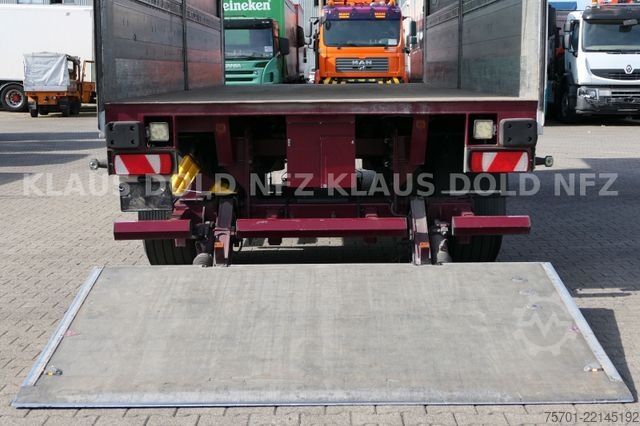 Отворена ремарке със строшен брезент  Galliker ST 2A Durchladesystem Bordwände LBW