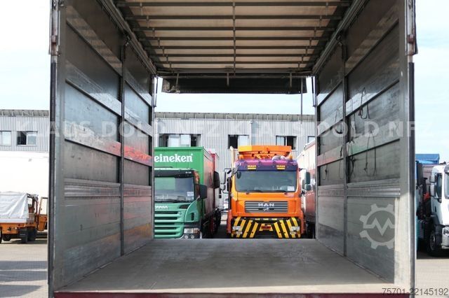 Отворена ремарке със строшен брезент  Galliker ST 2A Durchladesystem Bordwände LBW