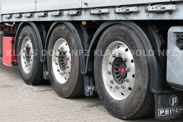 Отворено полуремарке с брезент PEISCHL 3ESP0S Schubboden Seitliche Türen Liftachse