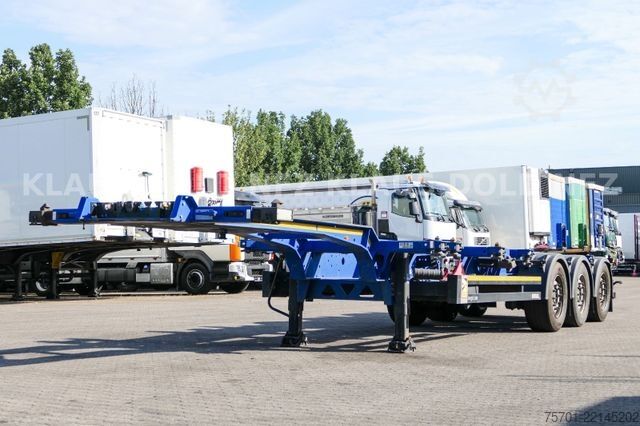 Полуремарке със сменяеми каросерии KÖGEL BDF Wechselfahrgestell Liftachse 41,00 t