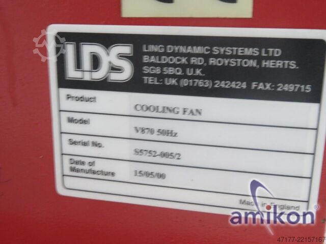 Ventilateur soufflant de refroidissement LDS V870 50Hz 00007/30