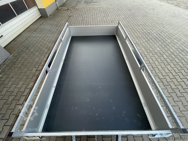 低床トレーラー Saris Tieflader Einachser MP 255 153 1500 1