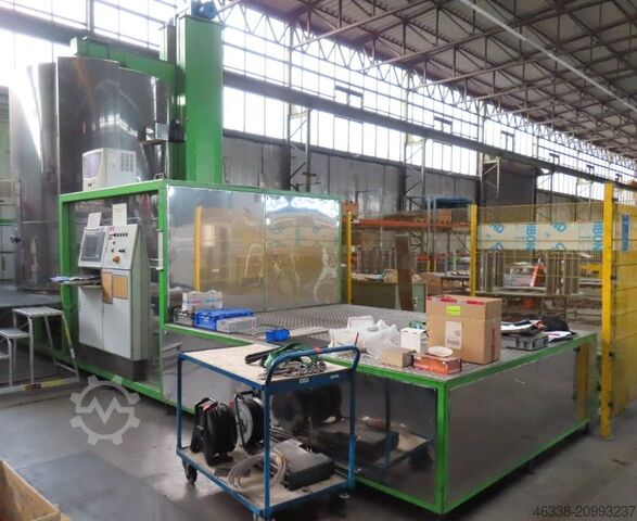 Pulsna plazemska nitrirna naprava PLATEG Plasma Technik Grün PulsPlasma PP 800, 2000 x 2900