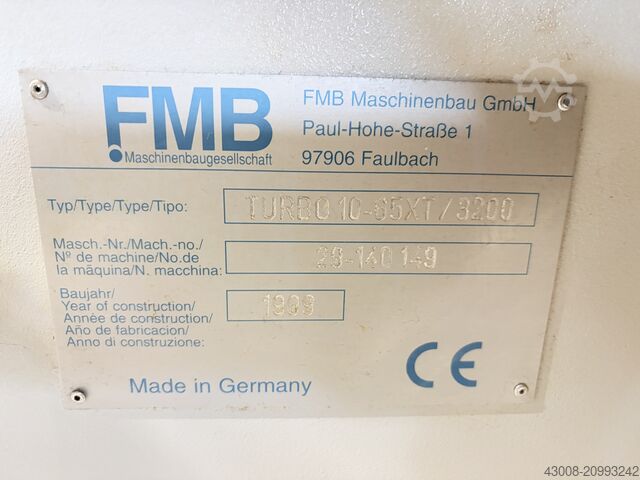 Uređaj za dovod šipki FMB Turbo 10-65XT/3200