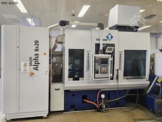 Máy tiện tự động đa trục CNC TORNOS MULTIALPHA 8x20