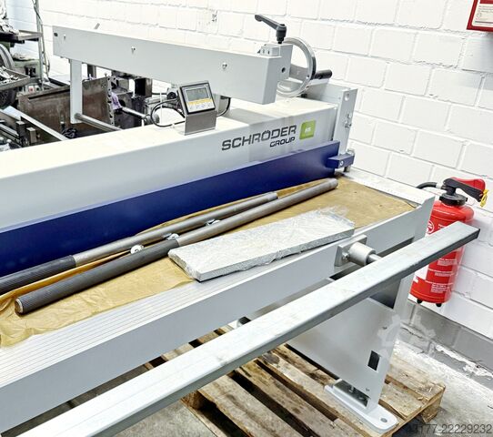 مقص صفائح (مقص لوحي) SCHRÖDER - FASTI HS 2000 x 1,25 + ELGO Hinteranschlag